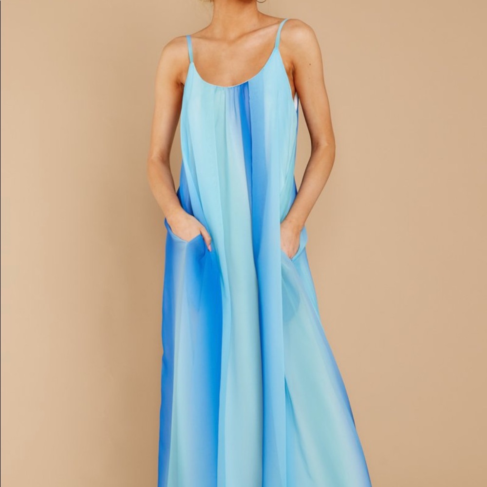 Forever Better Blue Ombré dress: RDB